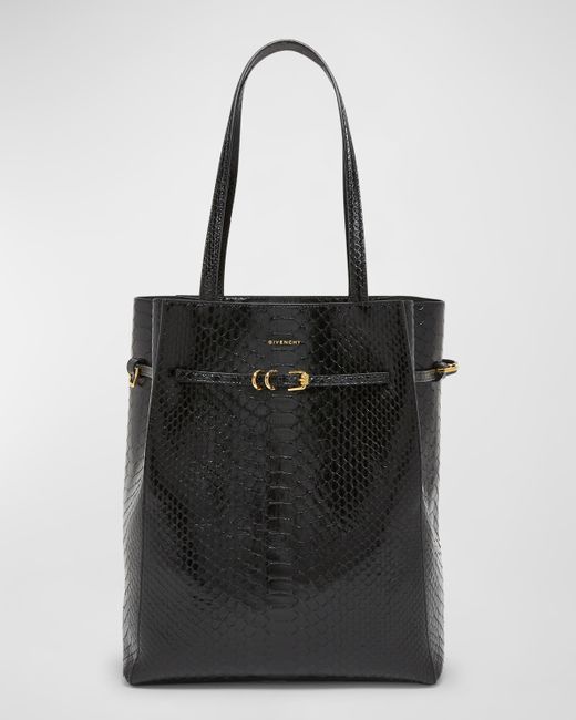 Givenchy Voyou Medium North-South Tote Bag Python