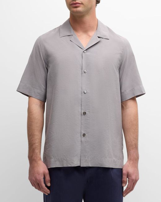 Paul Smith Short-Sleeve Camp Shirt