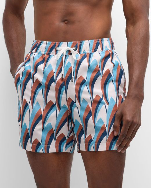 Onia Charles 5 Liberty Refracted Swim Shorts