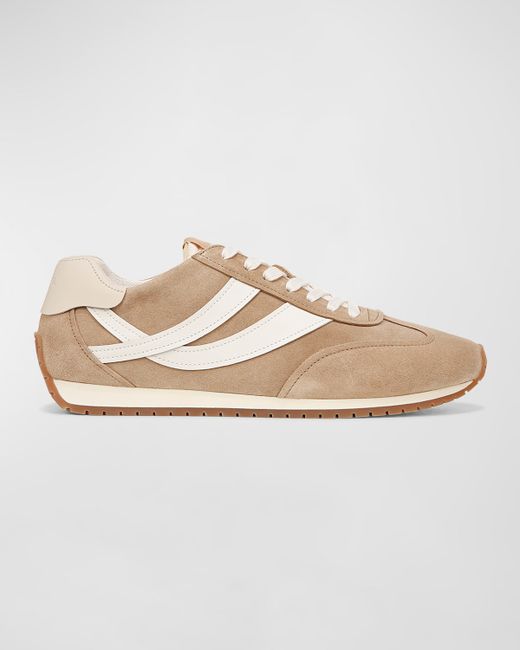 Vince Oasis Runner Leather Low-Top Sneakers