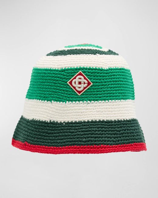 Casablanca Cotton Crochet Bucket Hat