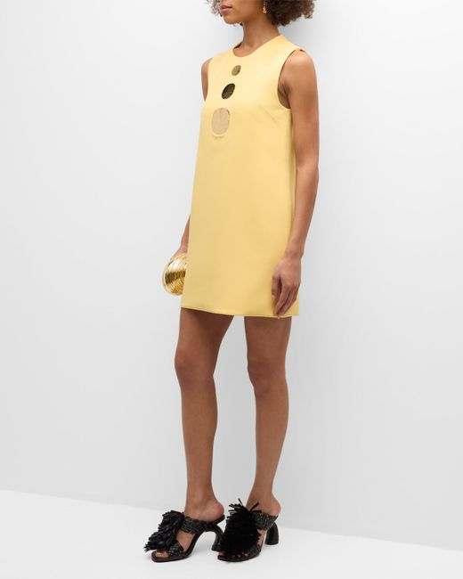 Alexis Vango Sleeveless Embellished Mini Shift Dress