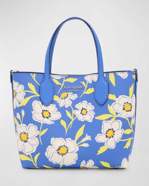 Kate Spade New York bleecker medium sunshine floral printed tote bag