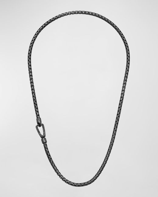 Marco Dal Maso Ulysses Box Chain Necklace 62mm