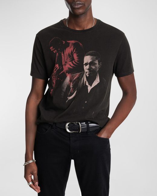 John Varvatos John Coltrane Short-Sleeve Graphic T-Shirt
