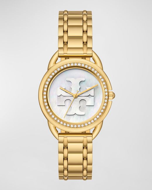 Tory Burch The Miller Tone Mother-of-Pearl Watch