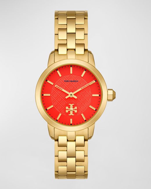 Tory Burch The Tory Tone Stainless Steel Watch