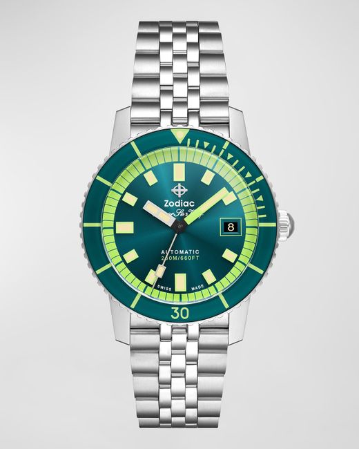 Zodiac Compression Diver II Automatic Bracelet Watch 40mm