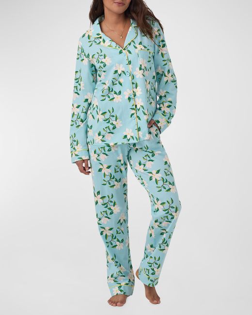 Bedhead Pajamas -Print Organic Cotton Poplin Pajama Set