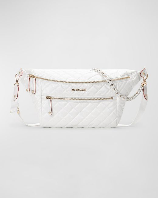 MZ Wallace Crosby Quilted Crossbody Sling Bag