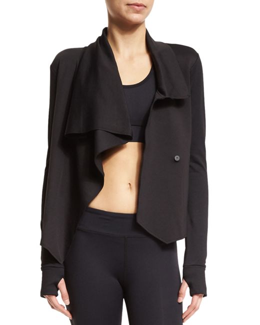 Alala Sophisticate Drape-Front Jacket