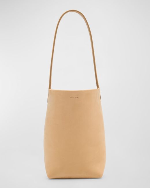 The Row Park Small North-South Tote Bag Nubuck Leather