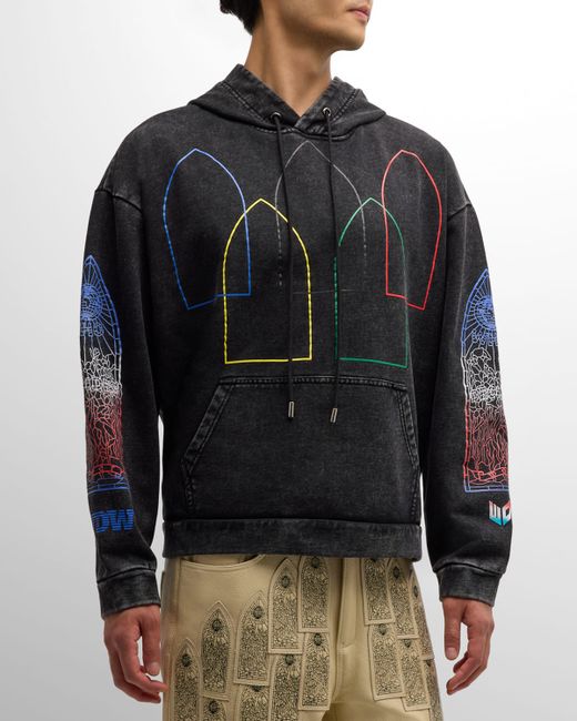 WHO Decides WAR Intertwined Windows Hoodie