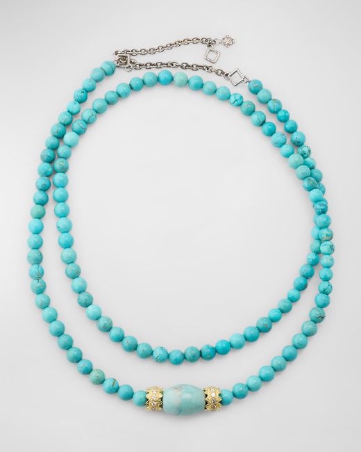 Armenta Beaded Necklace 30-34L