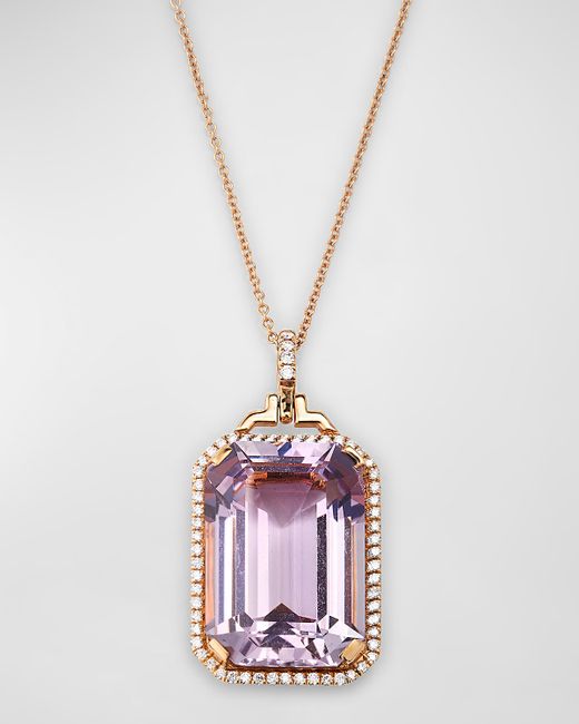 Goshwara Gossip 18K Rose Gold Diamond Necklace