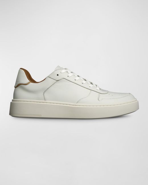Allen-Edmonds Owen Leather Low-Top Sneakers