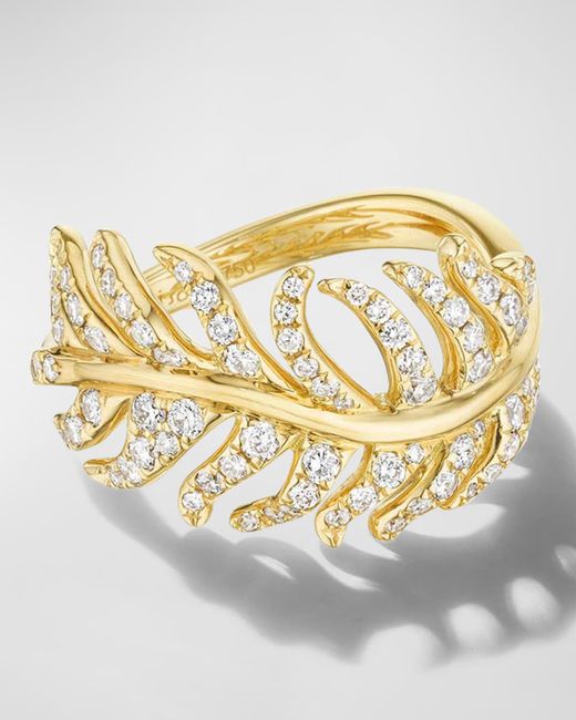 Mi Mi Sol 18K Gold Diamond Phoenix Ring 6