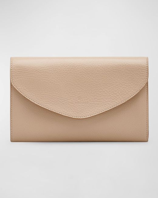 Il Bisonte Bigallo Envelope Flap Leather Clutch Bag