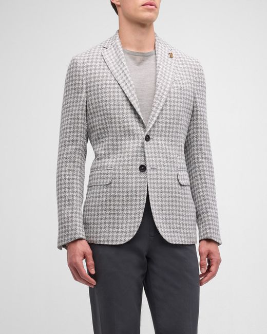 Pal Zileri Houndstooth Two-Button Sport Coat