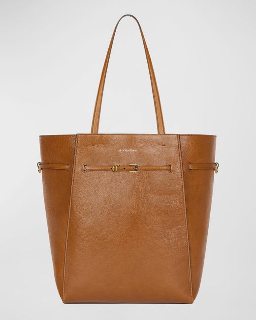 Givenchy Voyou Medium North-South Tote Bag Tumbled Leather