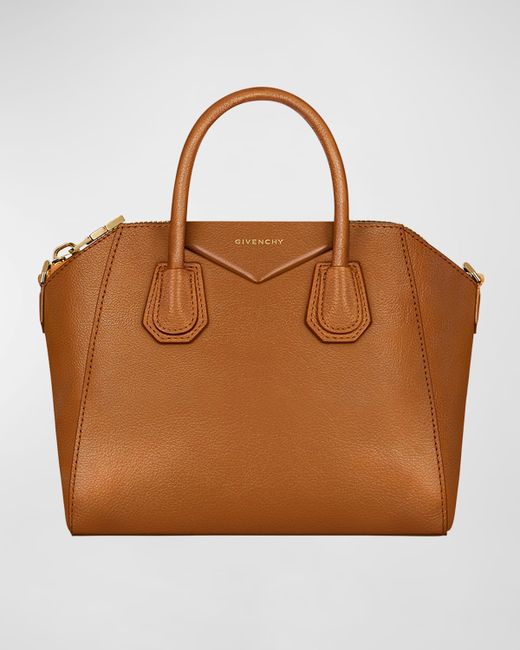 Givenchy Antigona Small Top-Handle Bag Shiny Tumbled Leather