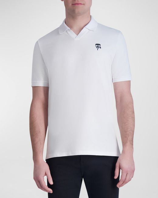 Karl Lagerfeld Johnny Collar Polo Shirt