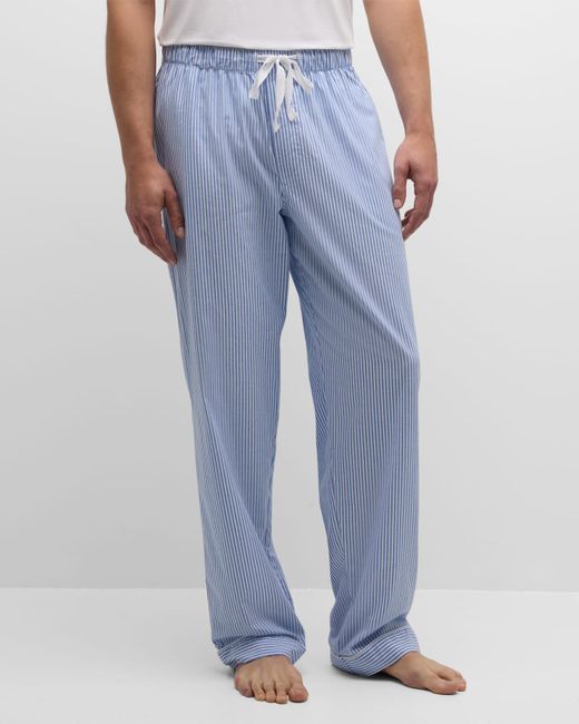 Petite Plume Cotton Stripe Pajama Pants