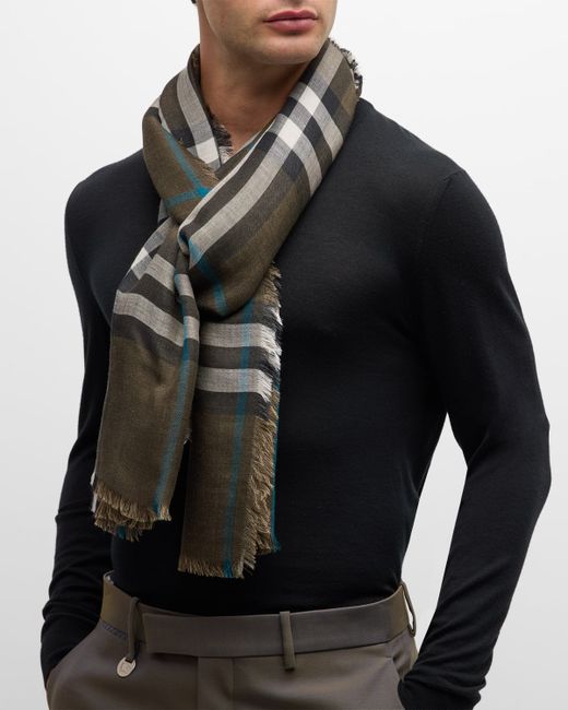 Burberry Reversible Giant Check Scarf