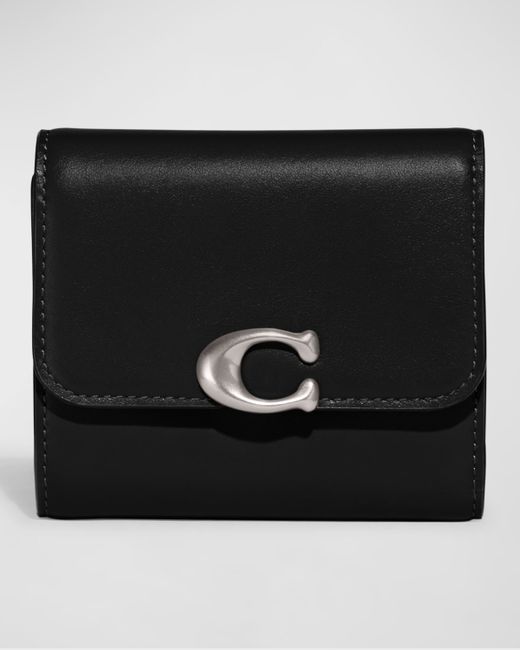 Coach Bandit Trifold Calf Leather Wallet