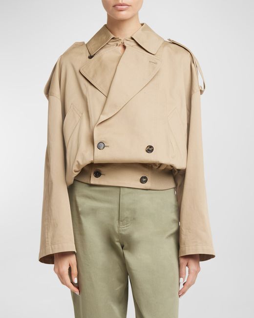 Loewe Cropped Trench Jacket