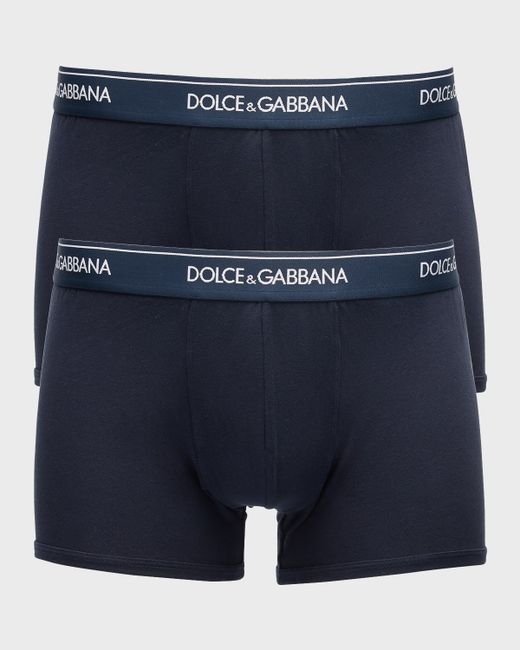 Dolce & Gabbana Logo Band 2-Pack Boxer Briefs