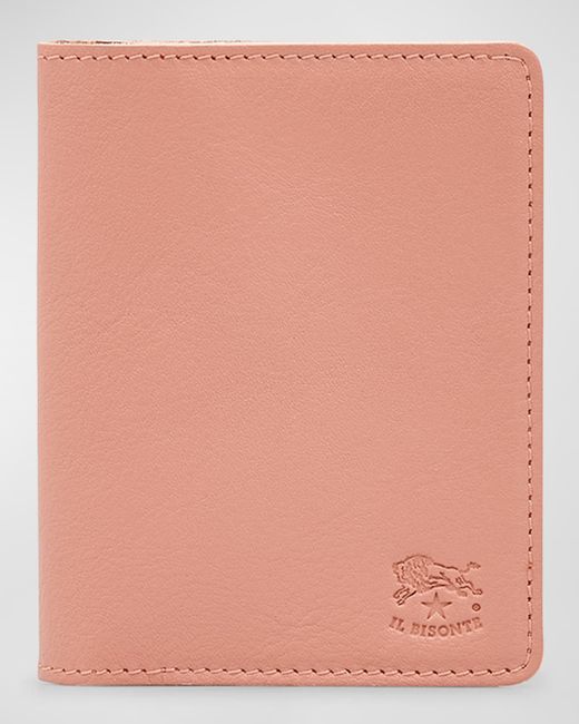 Il Bisonte Classic Bifold Leather Card Case