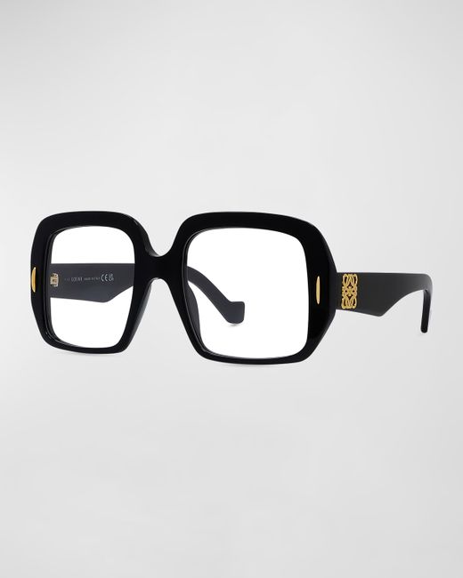 Loewe Anagram Acetate Square Glasses