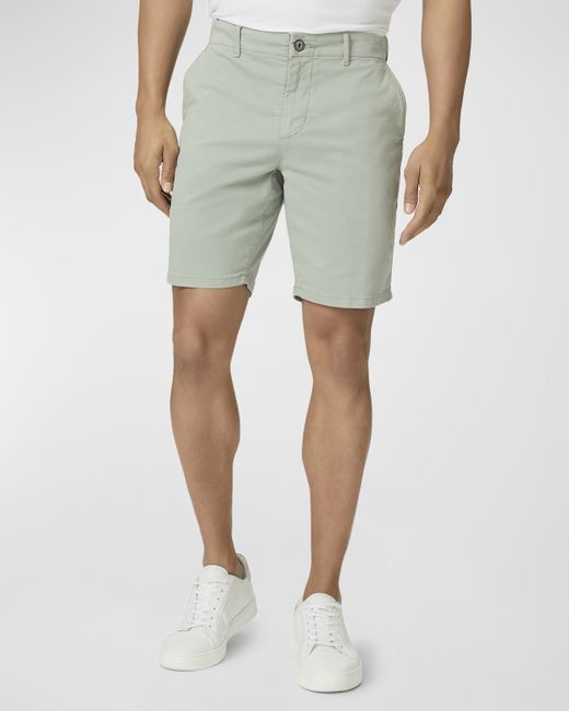 Paige Phillips Stretch Sateen Chino Shorts