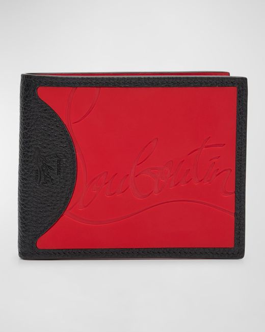 Christian Louboutin Coolcard Two-Tone Leather Wallet