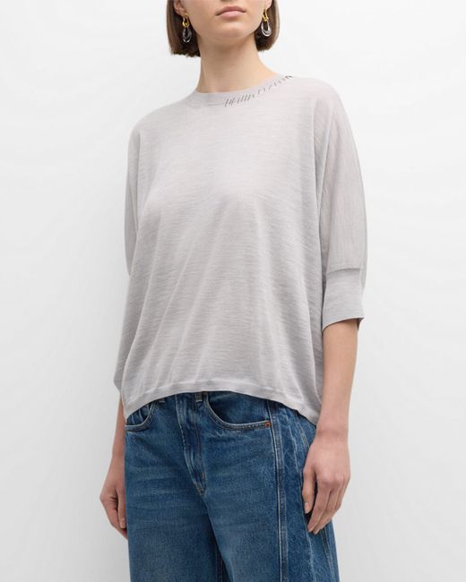 Marni Roundneck Sweater with Seam Details