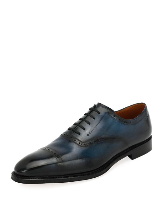 Bally Skimor Leather Lace-Up Oxford