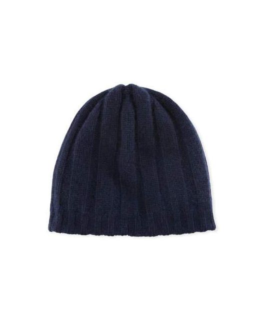 Il Borgo Reversible Knit Cashmere Beanie Hat