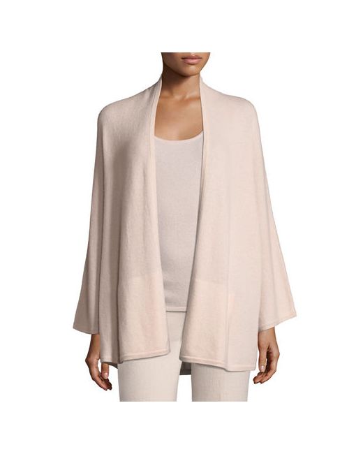Neiman Marcus Cashmere Collection Cashmere Open-Front Cardigan