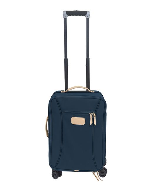 Jon Hart Coated Canvas Carry-On Luggage with Wheels