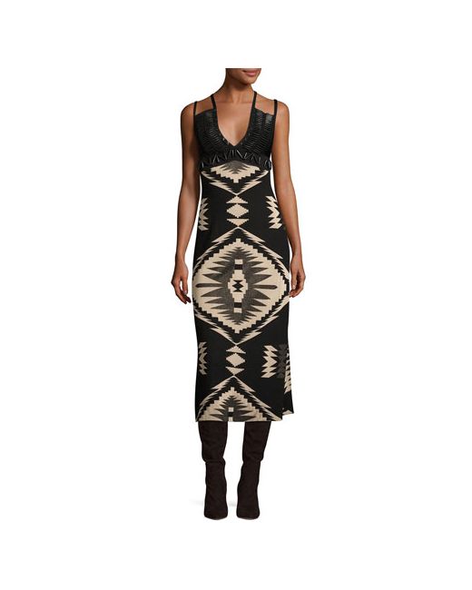 Ralph Lauren Collection Southwestern Jacquard Cami Gown Pattern