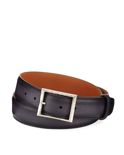 Berluti Classic Calf Leather Belt