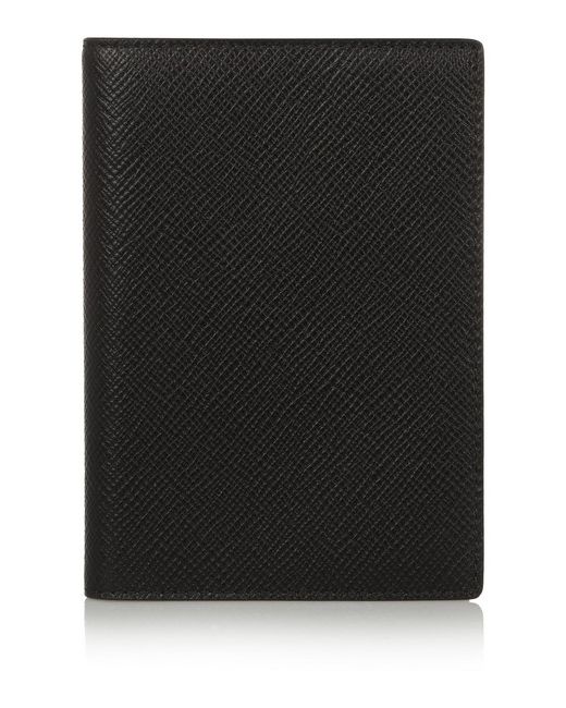 Smythson Textured-leather Passport Cover