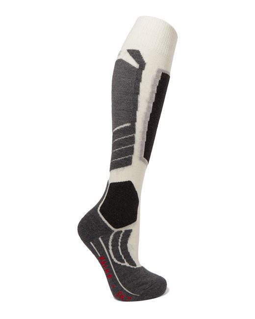 FALKE Ergonomic Sport System Sk2 Intarsia Wool-blend Socks Off-