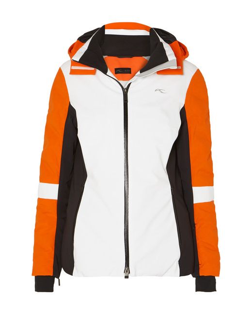 Kjus Formula Color-block Hooded Down Ski Jacket