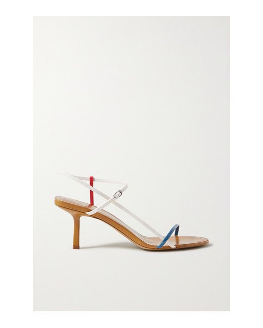 The Row Bare block Leather Sandals