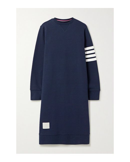 Thom Browne Striped Cotton-jersey Dress