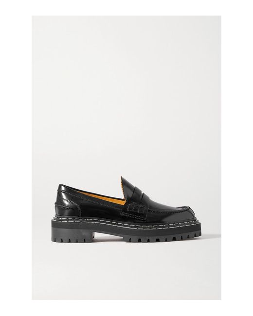 Proenza Schouler Leather Loafers