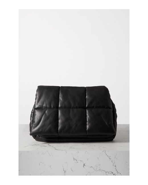 Stand Studio Wanda Quilted Faux Leather Clutch