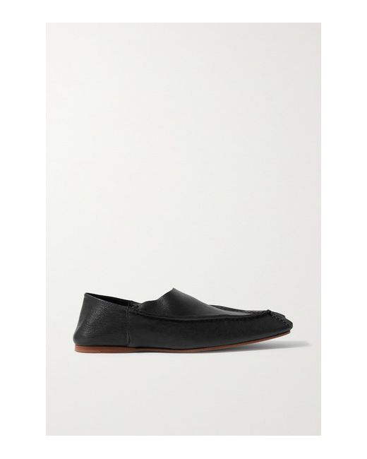 Acne Studios Leather Collapsible-heel Loafers